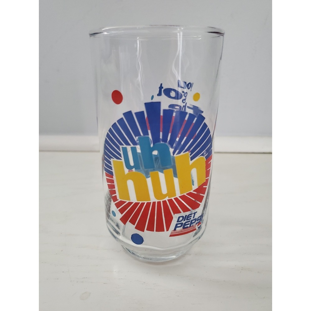 Vintage Diet Pepsi "Uh Huh You Got the Right One Baby" Glass‎  Ray Charles - Picture 2 of 5